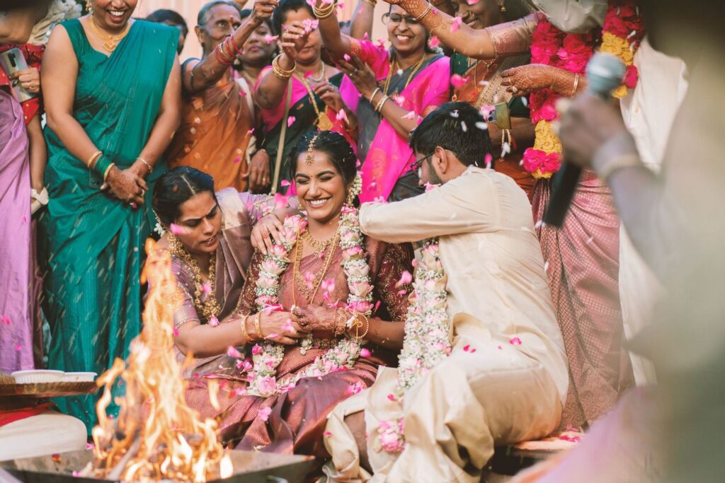 marriage photoshoot of real-life love stories in hyderabad